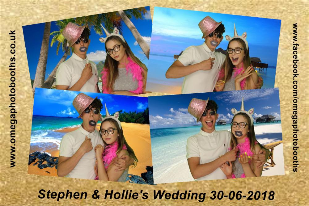 Stephen & Hollie's Wedding | View more photos from the event at gallery.omegaphotobooths.co.uk/u/OmegaPhotobooths/Stephen-Hollies-Wedding